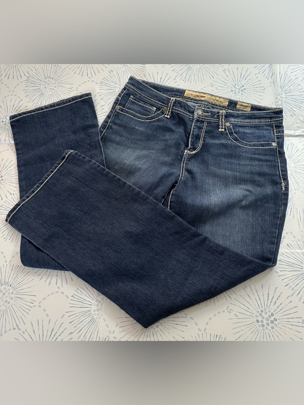Nine West Vintage American Mid Rise Bootcut Jeans Women's Size 12 - Picture 7 of 12